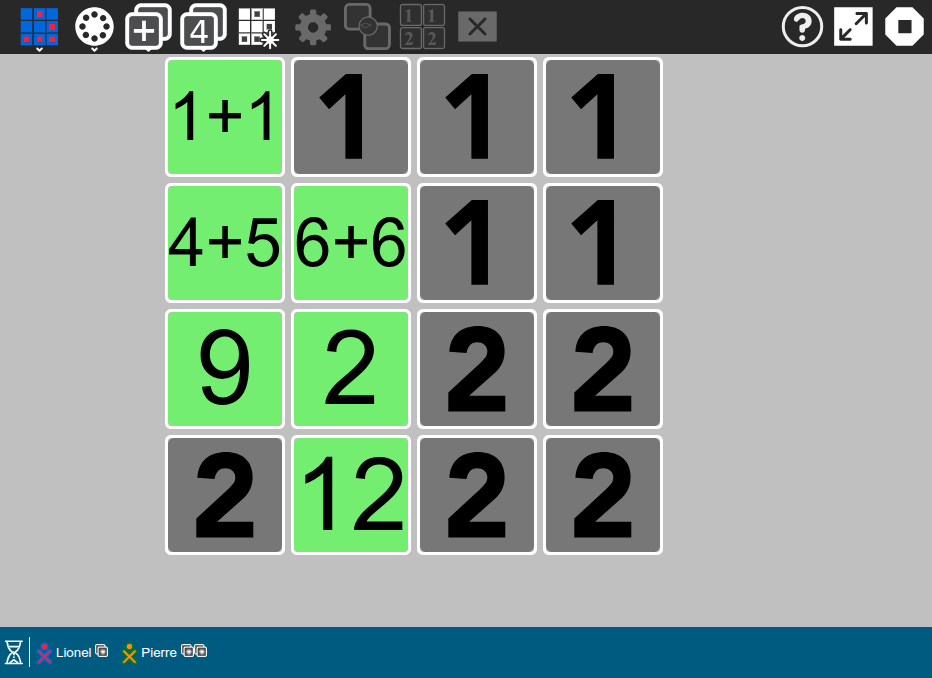 Example of a collaborative activity