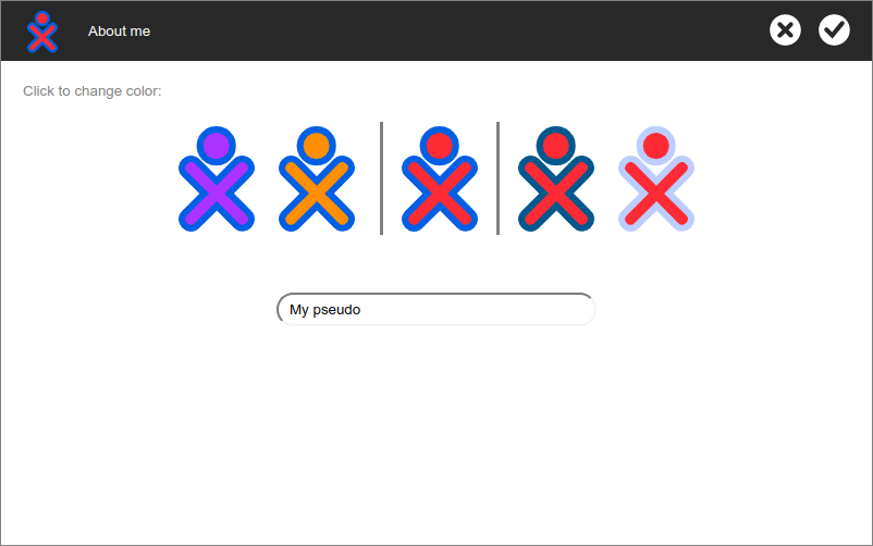 User information in Sugarizer